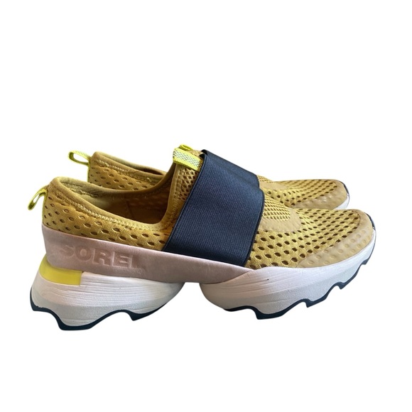 Sorel WOMEN'S KINETIC IMPACT STRAP SNEAKERS size 7 Dioxide Gold - Picture 5 of 10